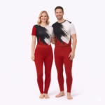 Unisex Dramatic Splash Leotard Legging Set made for Yoga, Pilates, Aerial & Zumba