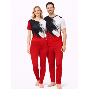 Unisex Dramatic Splash Leotard Legging Set