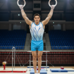 Boy/Men Jungle Print Costume Set For Artistic Gymnastics, Artistic Yoga, Gym Workout & Other Physical Activity