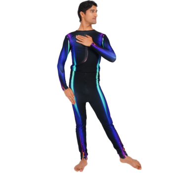 Chhatrapati Shivaji Sublimation Unisex Leotard with Leggings for Yoga, Pilates, Contortion & Gym Workout