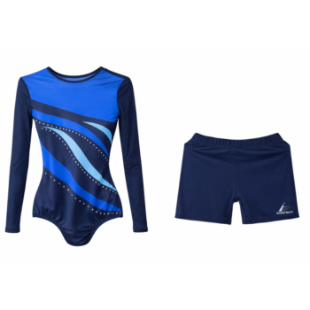 A Performance-Ready Leotard Set for Artistic Gymnastics, Mallakhamb, Aerial & Acrobatics.