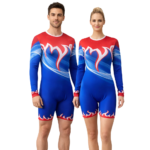 Starlit Harmony Unisex Biketard tailored for Yoga, Skating, Cycling, Wrestling, Powerlifting & Other Physical Activity