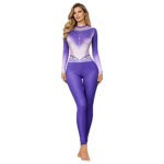 Silver Symphony Barbie Unitard/Bodysuit tailored for Yoga, Aerial, Zumba & Free Style Dance