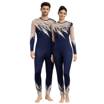 Namami Shamishan Unisex Bodysuit/Unitard made for Devotional Yoga Performance & Aerial Act