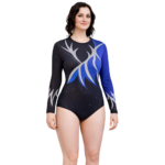 Competitive/Training Blue, Plum Twist Leotard for Artistic Gymnastics, Mallakhamb, Yoga, Aerial & Skating