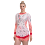 Training Zenith Leotard made for Rhythmic Gymnastics, Yoga, Aerobics & Roller Skating
