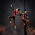 Unisex, Printed, Full Sleeves NatureMuse Bodysuit/Unitard For Yoga, Dance, Step up, Acro Dance, Aerial, Ice Skating And Blade Skating