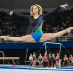 Printed Savage Elegance, Fully Stretchable, Full Sleeves Women/Girl, Tranning/Competitive Leotard For Gymanstics, Mllakhamb, Aerial, Dance, Skating & Yoga