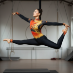 Feather In The  Air Unitard /Bodysuit