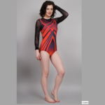 Buy Girls Red Velvet Leotard Online