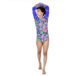 Multi floral Gymnastics Costume