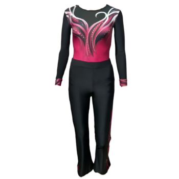 Petals In Motion Aerobics Costume Set