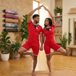 Unisex Performance Power Biketard made for Yoga, Zumba, Weightlifting & Wrestling