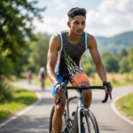 Unisex Trichromatic Biketard engineered for Yoga, Zumba, Cycling, Wrestling, Weight & Powerlifting