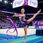 Purple Haze Rhythmic Gymnastics Costume