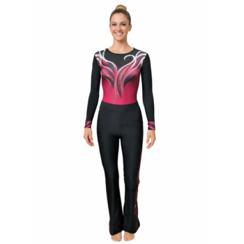 Petals In Motion Aerobics Costume Set