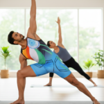 Patriot Pride: Tricolor Print Biketard