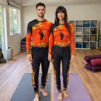 Jai Shri Ram Leotard With Slex For Yoga And Devotional Dnace