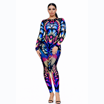 Vibrant Vouge Unitard