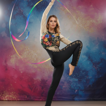 Floral Grace Unitard