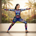 Exclusive Vibrant Vouge Unitard/Jumpsuit for yoga, Roller & Ice Skating, Zumba & Aerial