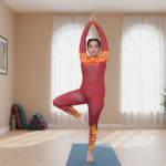 Unisex Azure Grace Unitard made for Yoga, Zumba & Silk Aerial