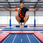 Eclipse Print Aerobics Leotard With Shorts For Boys