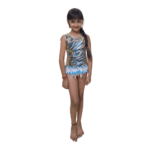 Competitive Aurora Flare Rhythmic Gymanstics, Dance And Roller Skating Leotard