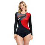 Satin Sky Leotard for Gymnastics & Mallakhamb