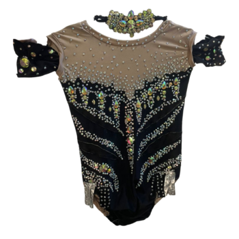 Aerion Rhythmic Gymnastics Leotard With Hair Accessory