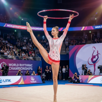 Zynth Leotard For Rthymic Gymnastics, Rhythmic Yoga And Roller Skating