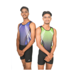 Men/Boys Stage Striker Leotard With Shorts For Artistic Gymnastics, Yoga, And Gym Workout
