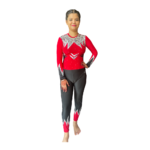 Unisex, Full Sleeves Shivay Bodysuit/Unitard For Yoga, Devotional Dance,  Step up, Acro Dance, Aerial, Ice Skating And Blade Skating