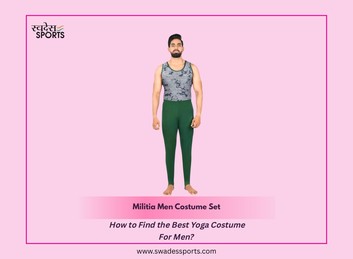 Yoga Costume For Men