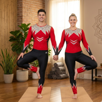 Unisex, Full Sleeves Shivay Bodysuit/Unitard For Yoga, Devotional Dance,  Step up, Acro Dance, Aerial, Ice Skating And Blade Skating