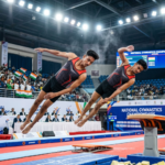 Podium Performer Leotard for Men & Boys for Artistic Gymnastics, Mallakhamb, Yoga & Other Physical Activities