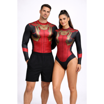Web Warrior Unisex Competitive Leotard For Gymanstics, Acrobatics, Aerobics, Trampoline And Rhythmic Yoga