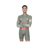 Shield Of Honor Biketard Engineered For Acrobatics, Aerobics, Yoga And Theme Performances