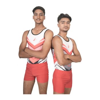 Iron Edge Men’s Competitive Costume Set Engineered For Gymnastics, Yoga, Acrobatics And Aerobics