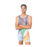 Printed Unite India Biketard For Yoga, Skating And Cycling