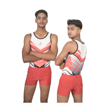 Iron Edge Men’s & Boys’ Competitive Costume Set for Gymnastics, Yoga, Acrobatics & Aerobics
