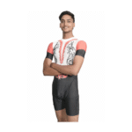 Dynamic Edge Sublimation Printed Biketard  For Trampoline Gymnastics, Acrobatics, Aerobics And Step-Up