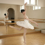 White Elegance Tutu Dress Satin And Mesh With Mirror And Sequin Applique Work