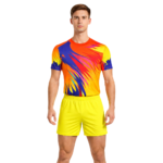 Boys’ Radiant Ray Sublimation Leotard With Ombre Shorts