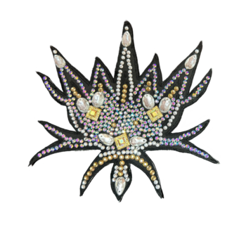 Ener glow hair accessorie for rhythmic gymnastics