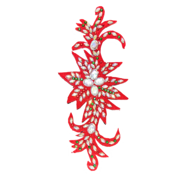 Appliqué patch hair accessories