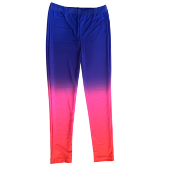 Comfortable Oodles of Luck Yoga & Sports Leggings – Elastic Waist & Gradient Effect