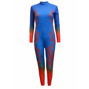 Competitive Show Stopper Unitard For Yoga,Rhythmic  Gymnastics, Aerial, Dance &Ice Skating