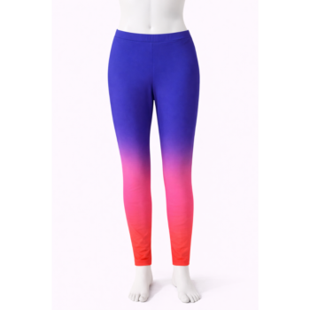 Comfortable Oodles of Luck Yoga & Sports Leggings – Elastic Waist & Gradient Effect