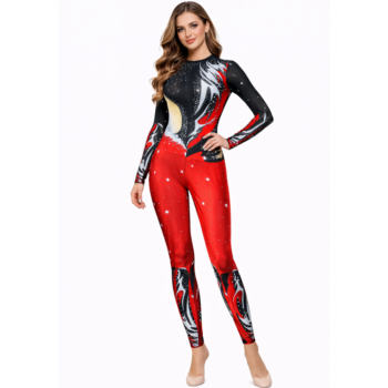 Lucky Pour Unitard/Bodysuit For Yoga, Figure Skating, Blade Skating, Rhythmic Gymnastics & Aerial